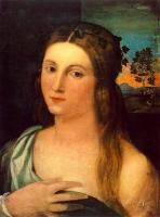Jacopo, il vecchio Palma - Portrait Of A Young Woman